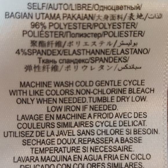 BCBGeneration Dress Size Small Vertical Stripe Mini Shift 90s Y2k - Picture 7 of 7